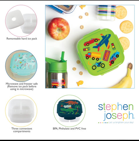 Stephen Joseph Lunch Box With Ice Pack